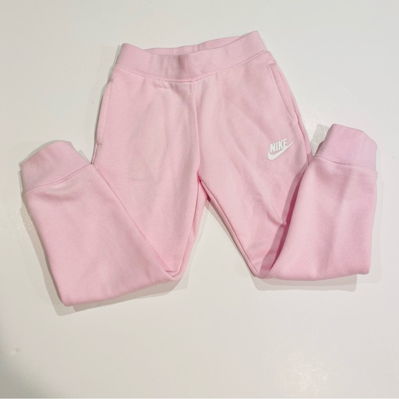 NIKE Youth Girls' Club Fleece Jogger Pink Size 6X 361255-A9Y - Picture 5 of 11